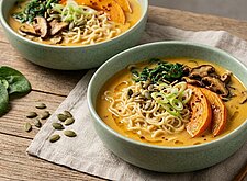 Image of Ramen mit Kürbis und Miso