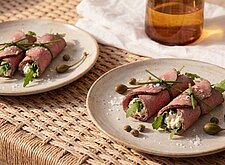 Image of Roastbeef-Röllchen mit Meerrettichcreme
