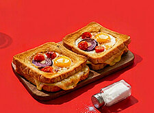 Image of Toast aus dem Airfryer