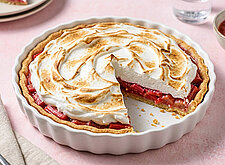 Image of Rhabarber Tarte mit Baiser