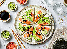 Image of Japanische Sushi Pizza