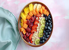 Image of Rainbow Smoothie Bowl