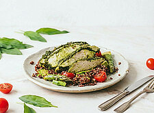 Image of Hähnchenbrust mit Bärlauch Kruste