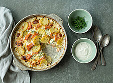 Image of Kartoffel-Lachs Gratin