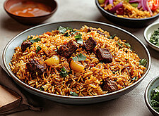 Image of Biryani mit Rindfleisch