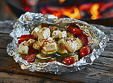 Image of Gegrilltes Feta Gemüse