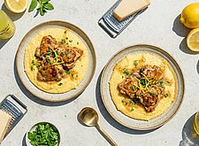 Image of Limoncello Huhn mit cremiger Polenta