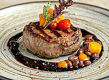 Image of Steak mexikanisch mit Bohnengemüse