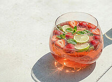Image of Erdbeer-Limetten Bowle