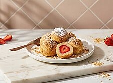 Image of Erdbeerknödel