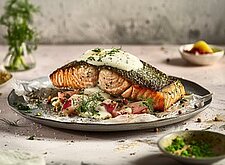 Image of Lachs mit Sauce Hollandaise