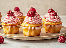 Image of Himbeer Cupcakes