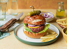 Image of Laugenburger mit Ranchdressing