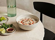 Image of Tom Kha mit Pilzen und Chili Öl