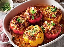 Image of Gefüllte Paprika mit Hackfleisch