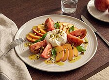 Image of Tomato Peach Caprese