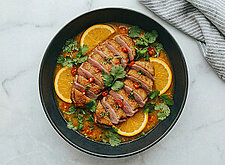 Image of Entenbrust mit Orangenmarinade
