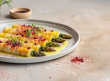 Image of Spargel in Blätterteig