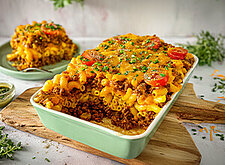 Image of Veganer Cheeseburger Auflauf