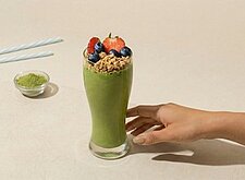 Image of Tropical Matcha Green Smoothie