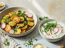 Image of Kartoffeln mit Kräuterquark