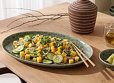 Image of Mango-Gurkensalat mit Limette