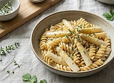 Image of Spargel Pasta mit Sahnesauce
