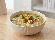 Image of Knoblauchsuppe mit Käse