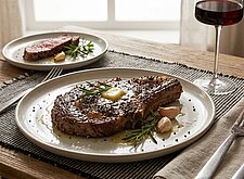 Image of Entrecôte mit Pfefferkruste