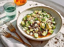 Image of Warmer Linsensalat mit Schafskäse