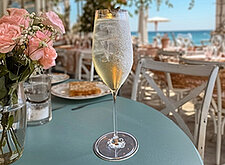 Image of Lavendel Limetten Spritz mit Airbrush