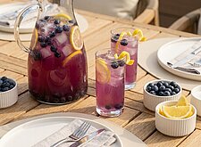 Image of Blaubeer-Zitronen-Limonade