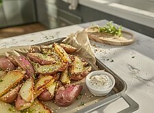 Image of Sesam- und Kümmelkartoffeln