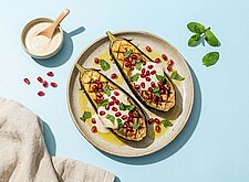 Image of Gegrillte Melanzani mit Granatapfel