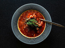 Image of Klassischer Borschtsch mit Rindfleisch