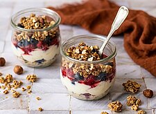 Image of Overnight Oats mit Beeren Crunch