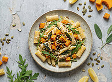 Image of Butternut-Kürbis-Salbei-Pasta