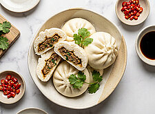 Image of Banh Bao mit würziger Fleischfüllung