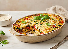 Image of Nudelauflauf Französisch mit Ratatouille