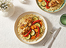Image of Couscous mit Gemüse und Poulet