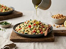 Image of Couscous-Salat mit Kichererbsen
