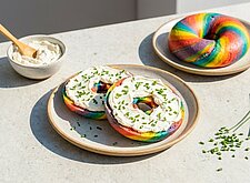 Image of Rainbow Bagels