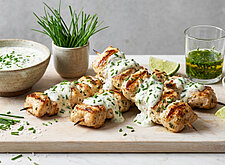 Image of Schnittlauch in Joghurtmarinade für Hühnchen