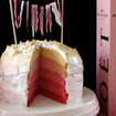 Pink Champagne Ombre Cake